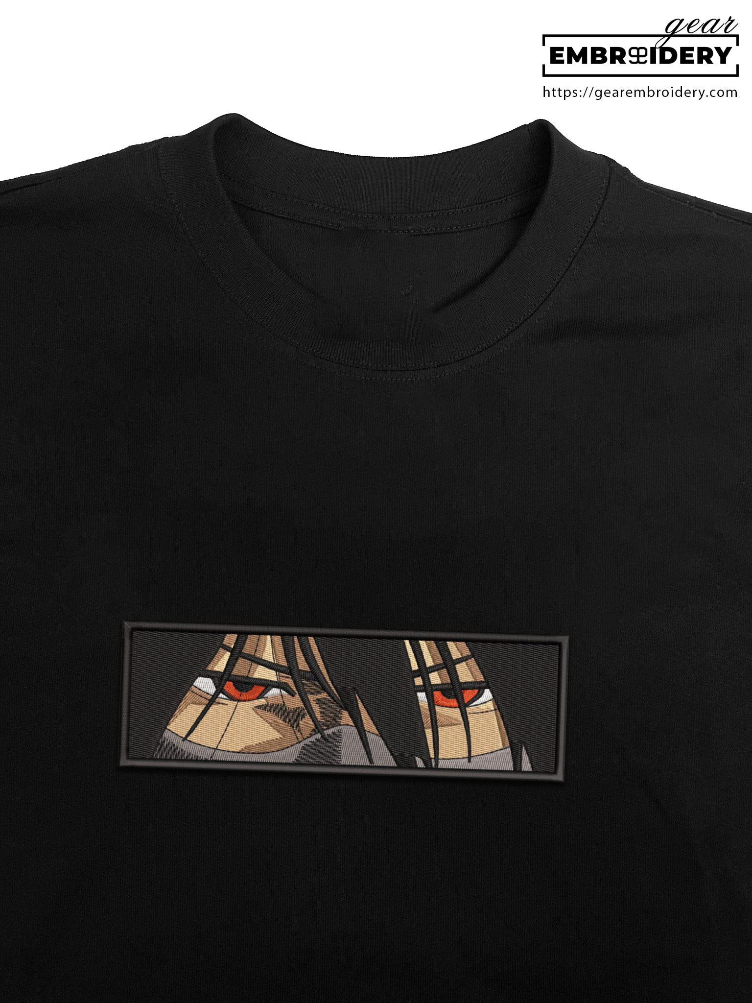 Mugetsu eyes Bleach Anime Embroidered Design Personalized Embroidered T Shirt Sweatshirt Hoodie Clothing BL022