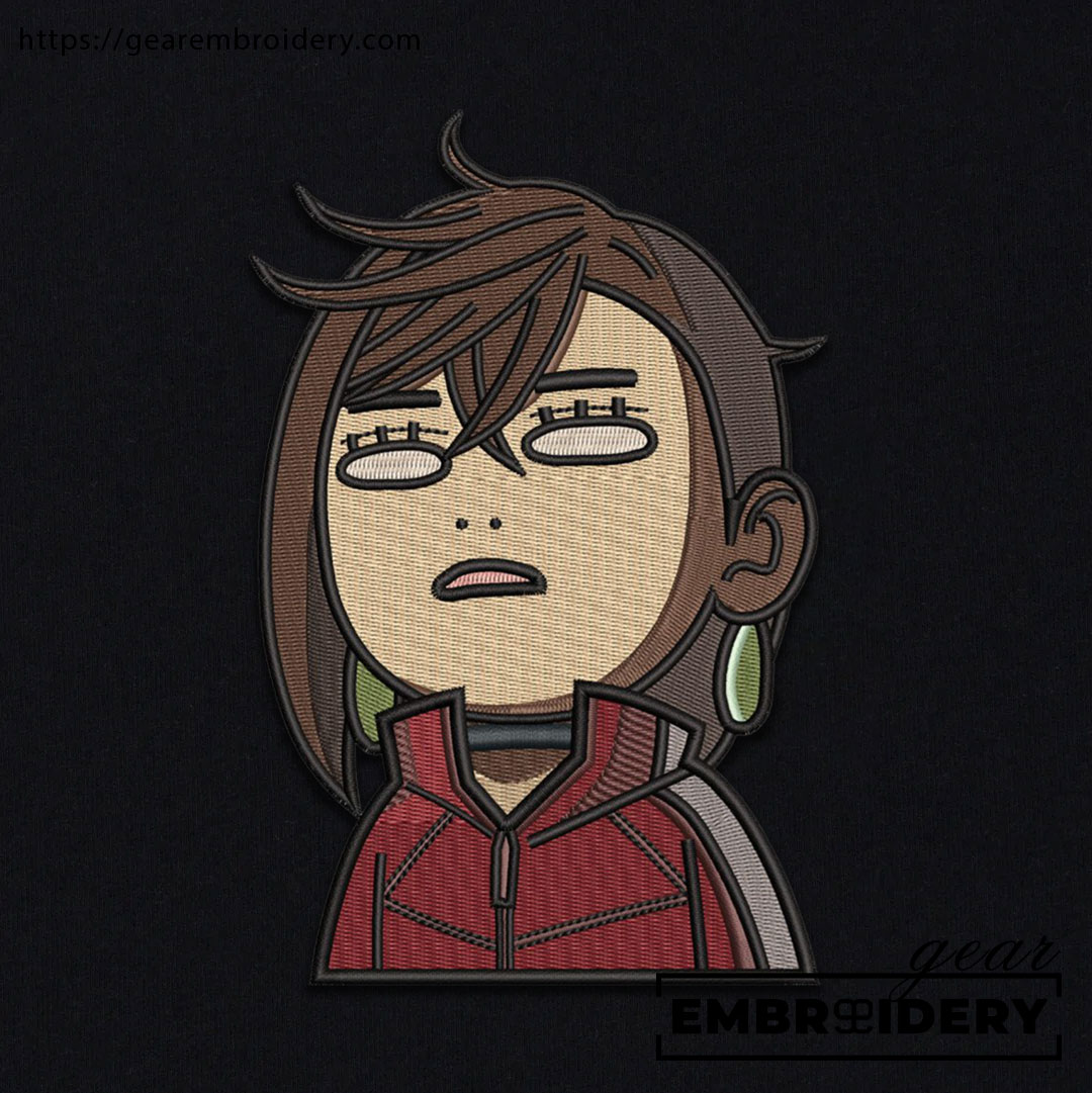 Momo Dan Da Dan Anime Embroidered Design Personalized Embroidered T Shirt Sweatshirt Hoodie Clothing DDD003