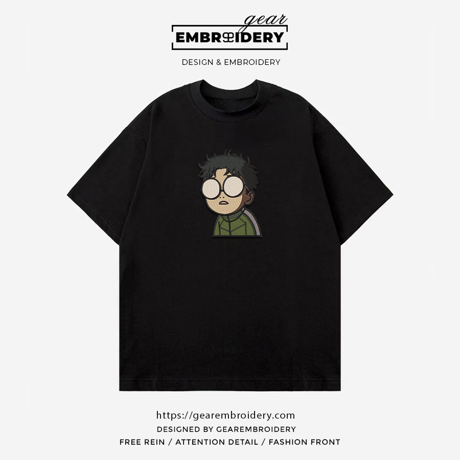 Okarun Dan Da Dan Anime Embroidered Design Personalized Embroidered T Shirt Sweatshirt Hoodie Clothing DDD005