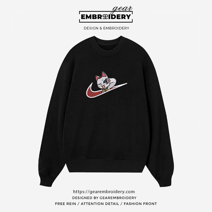Turbo granny swoosh nike Dan Da Dan Anime Embroidered Design Personalized Embroidered T Shirt Sweatshirt Hoodie Clothing DDD007
