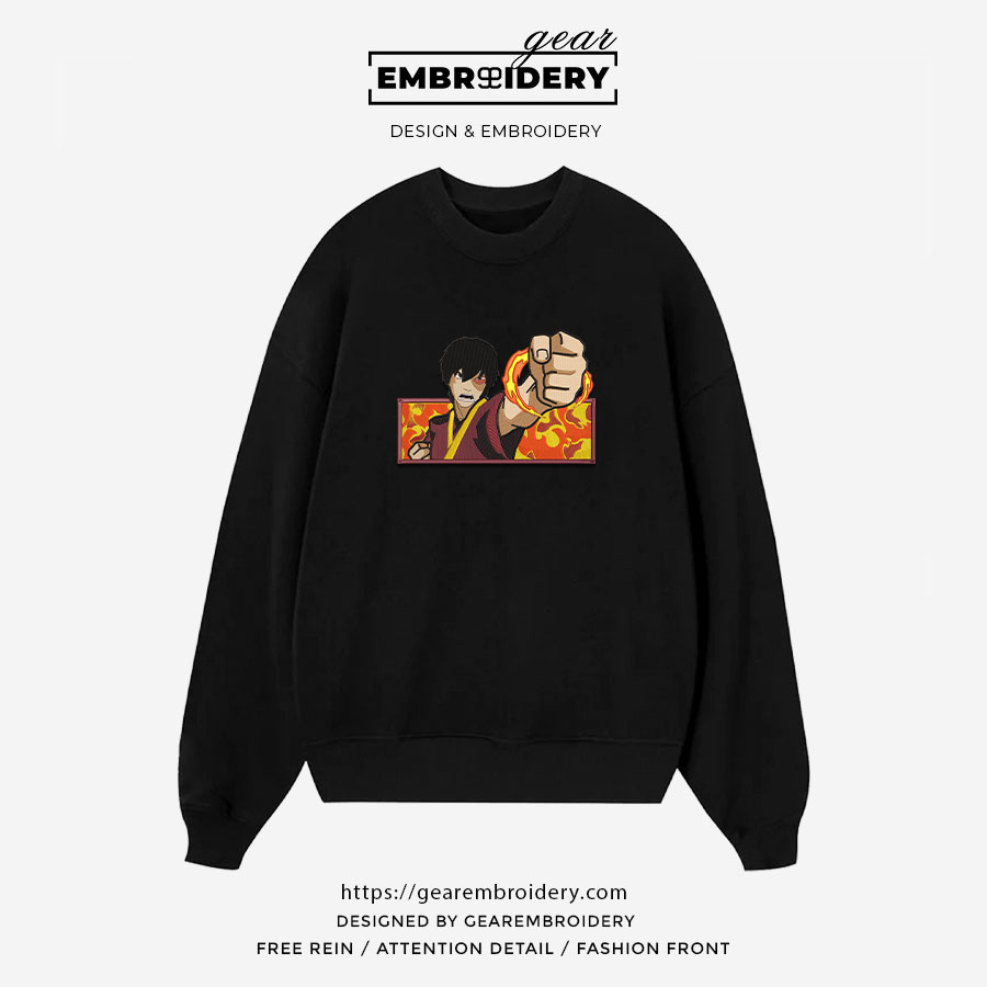 Suko Avarta Anime Embroidered Design Personalized Embroidered T Shirt Sweatshirt Hoodie Clothing ART006