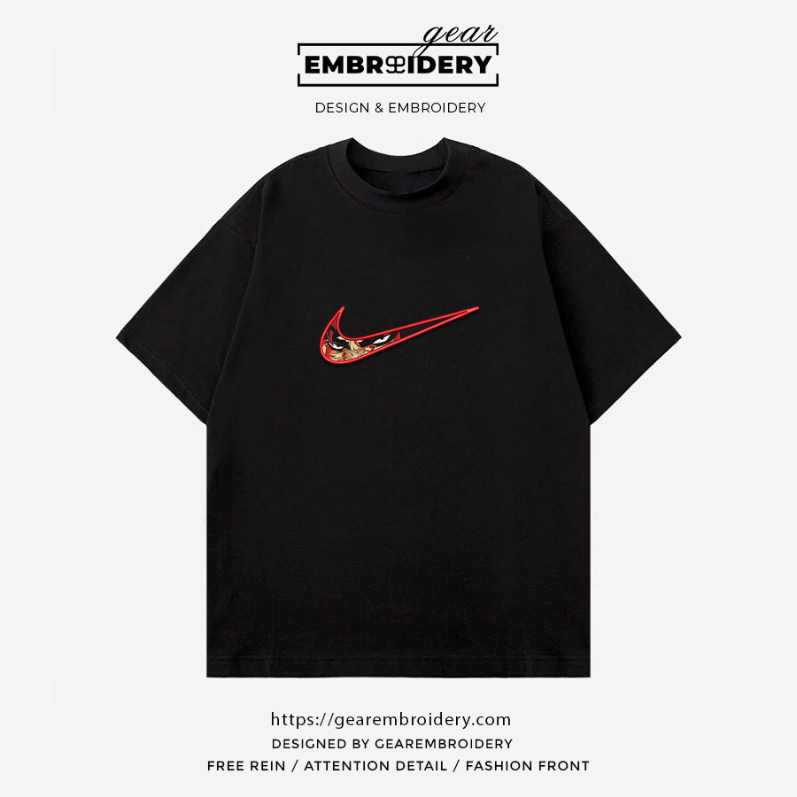 Guts swoosh nike Berserk Anime Embroidered Design Personalized Embroidered T Shirt Sweatshirt Hoodie Clothing B036