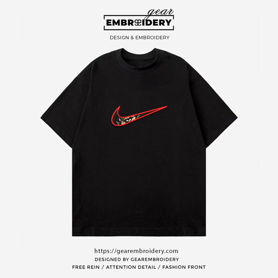 Guts swoosh nike Berserk Anime Embroidered Design Personalized Embroidered T Shirt Sweatshirt Hoodie Clothing B037