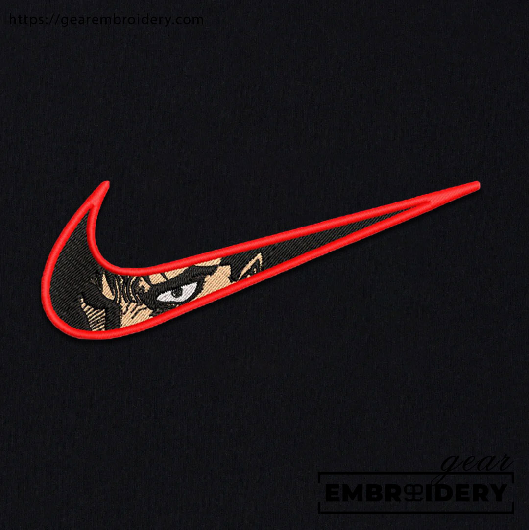 Guts swoosh nike Berserk Anime Embroidered Design Personalized Embroidered T Shirt Sweatshirt Hoodie Clothing B037
