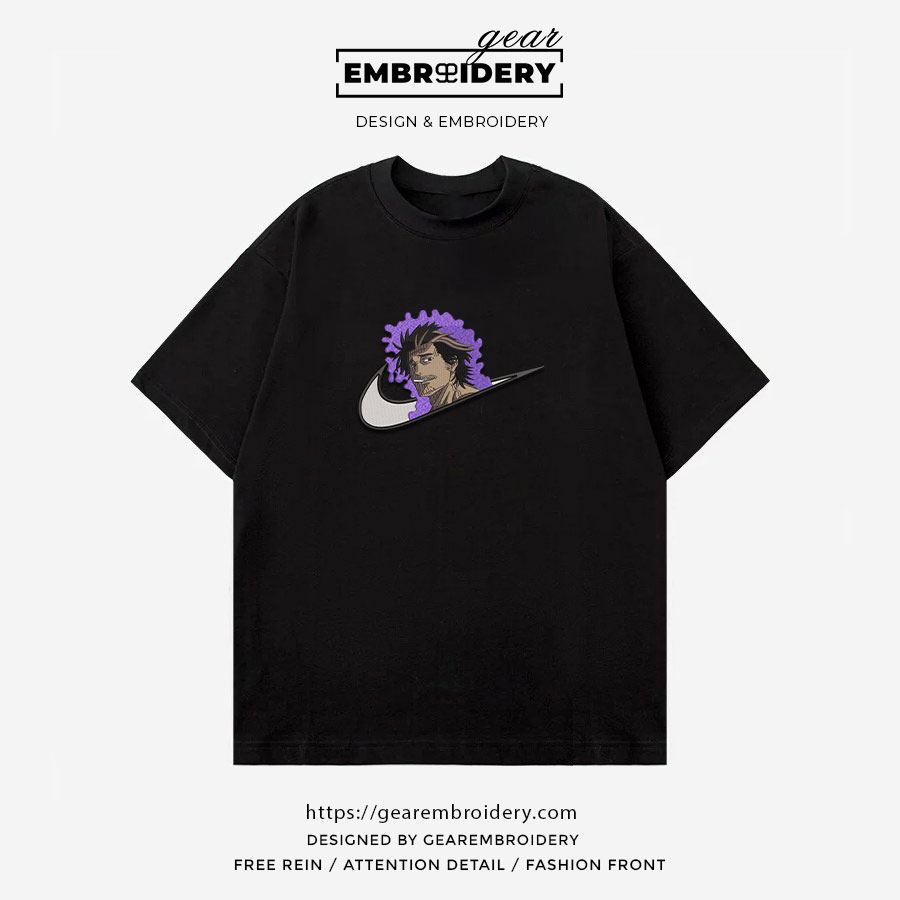Yami swoosh nike Black Clover Anime Embroidered Design Personalized Embroidered T Shirt Sweatshirt Hoodie Clothing BC017