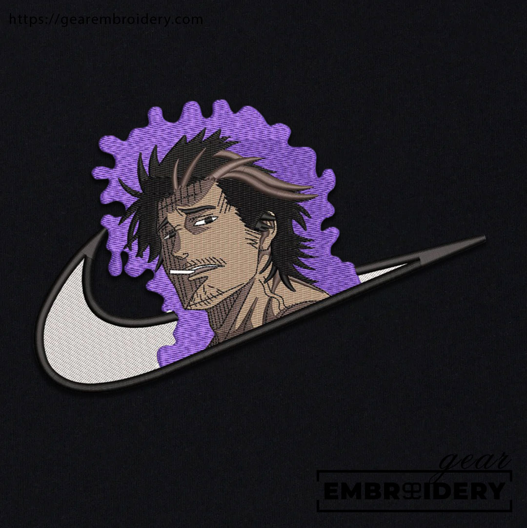 Yami swoosh nike Black Clover Anime Embroidered Design Personalized Embroidered T Shirt Sweatshirt Hoodie Clothing BC017
