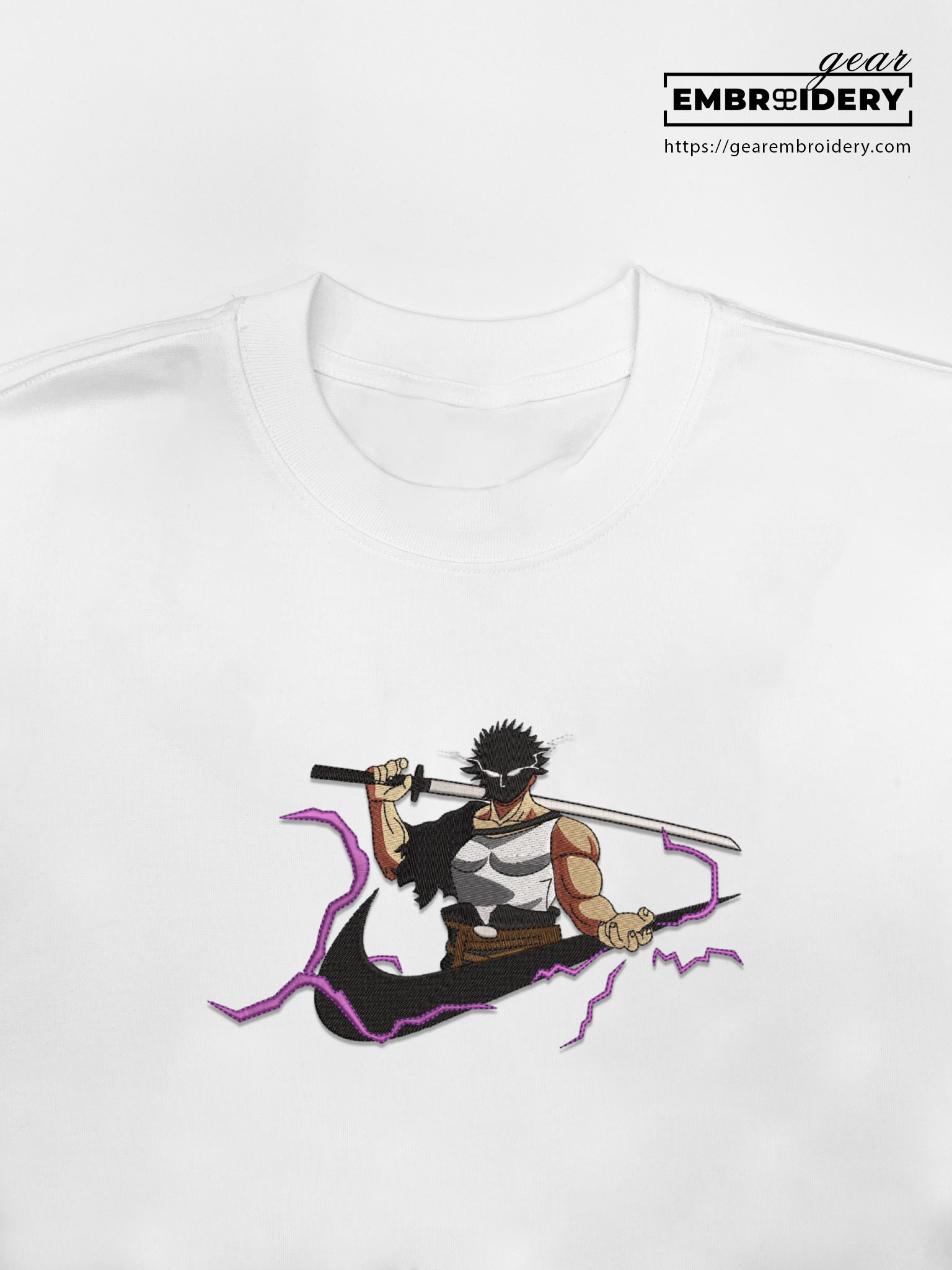 Yami swoosh nike Black Clover Anime Embroidered Design Personalized Embroidered T Shirt Sweatshirt Hoodie Clothing BC018