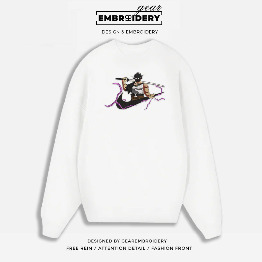 Yami swoosh nike Black Clover Anime Embroidered Design Personalized Embroidered T Shirt Sweatshirt Hoodie Clothing BC018