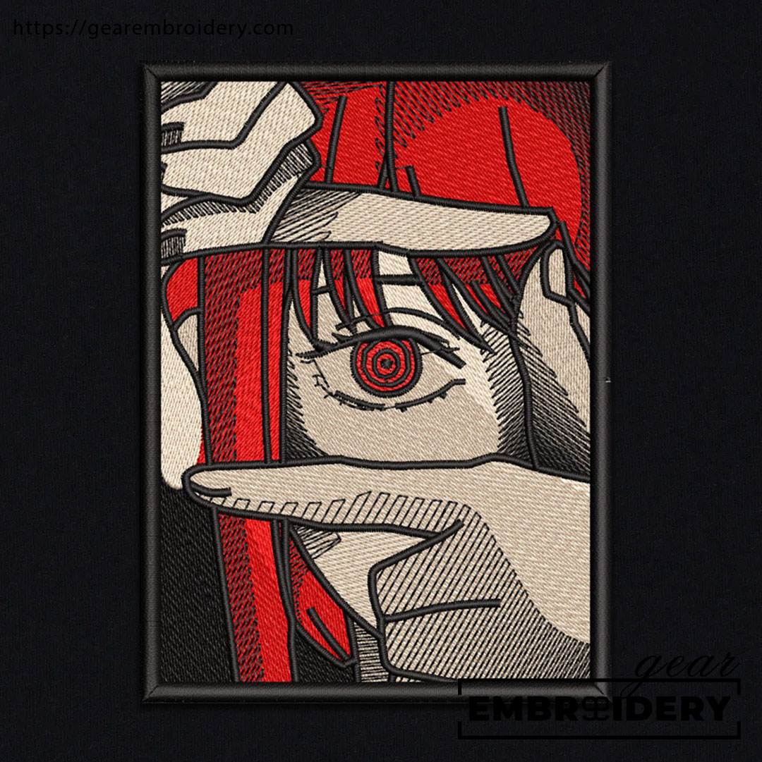 Makima Chainsaw Man Anime Embroidered Design Personalized Embroidered T Shirt Sweatshirt Hoodie Clothing CM021