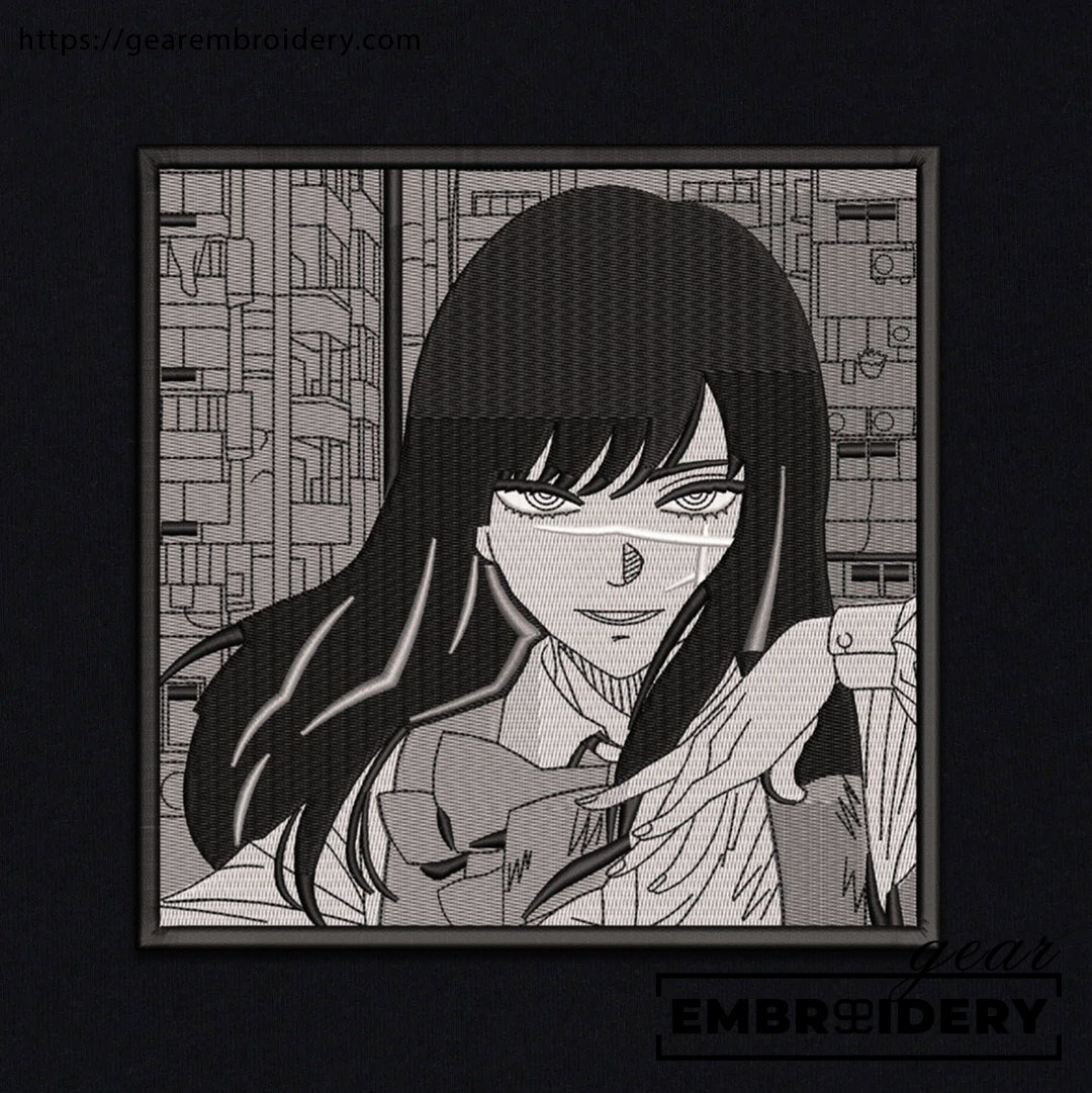 Yoru Chainsaw Man Anime Embroidered Design Personalized Embroidered T Shirt Sweatshirt Hoodie Clothing CM031