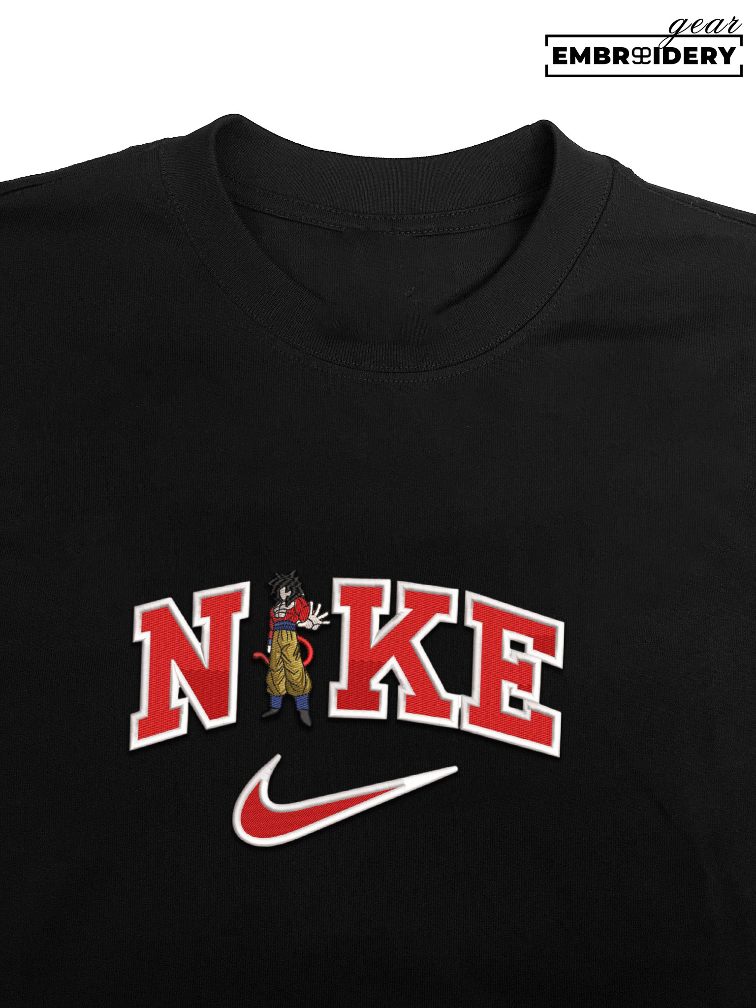 Goku nike nike Dragon Ball Anime Embroidered Design Personalized Embroidered T Shirt Sweatshirt Hoodie Clothing DB041