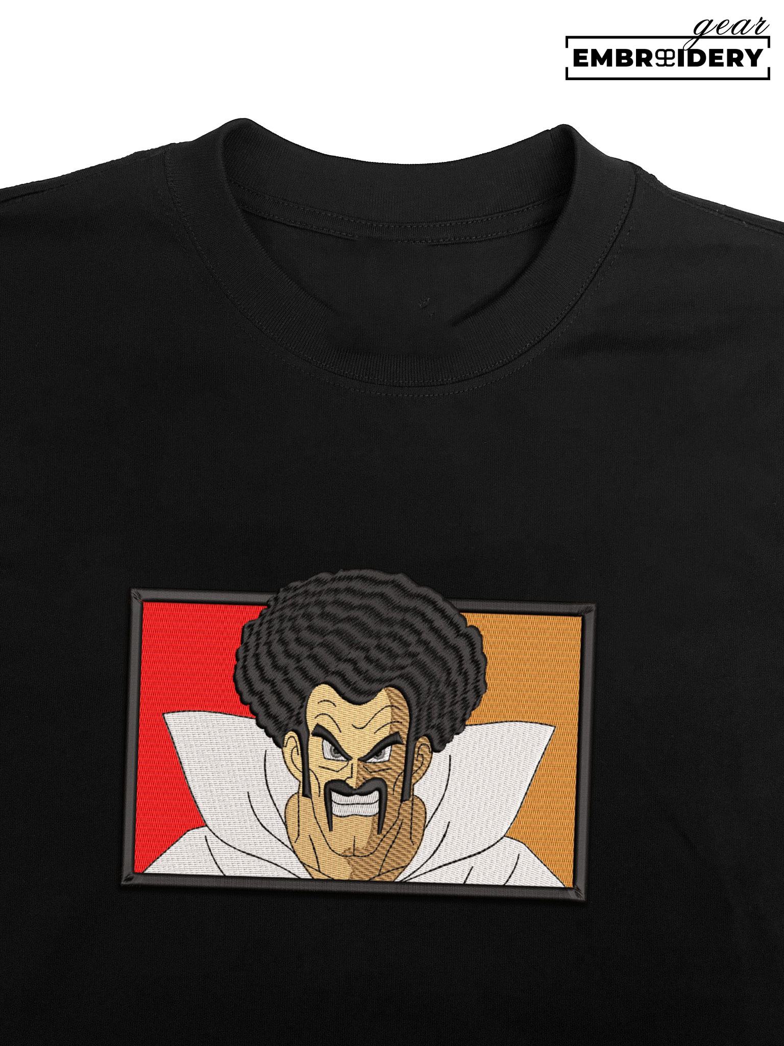 Hercule Dragon Ball Anime Embroidered Design Personalized Embroidered T Shirt Sweatshirt Hoodie Clothing DB055