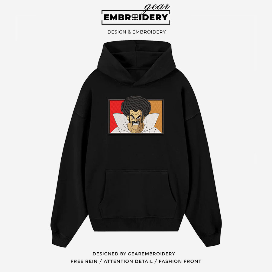 Hercule Dragon Ball Anime Embroidered Design Personalized Embroidered T Shirt Sweatshirt Hoodie Clothing DB055