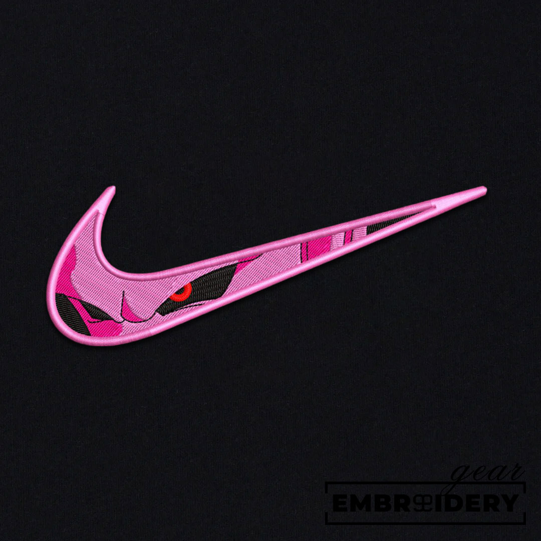 Kid Majin Buu swoosh nike Dragon Ball Anime Embroidered Design Personalized Embroidered T Shirt Sweatshirt Hoodie Clothing DB056