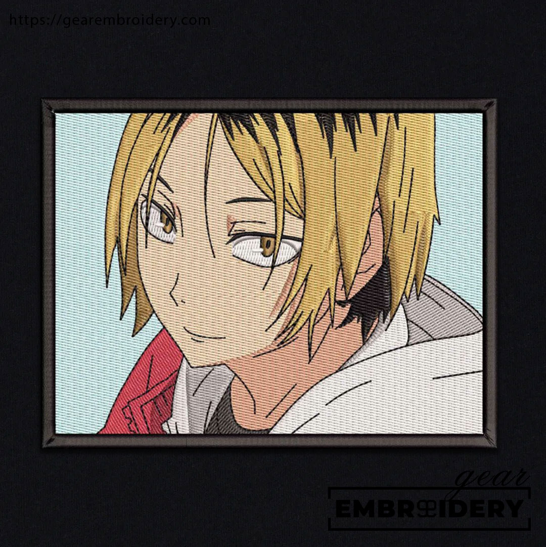 Kenma kozune Haikyuu Anime Embroidered Design Personalized Embroidered T Shirt Sweatshirt Hoodie Clothing HK009