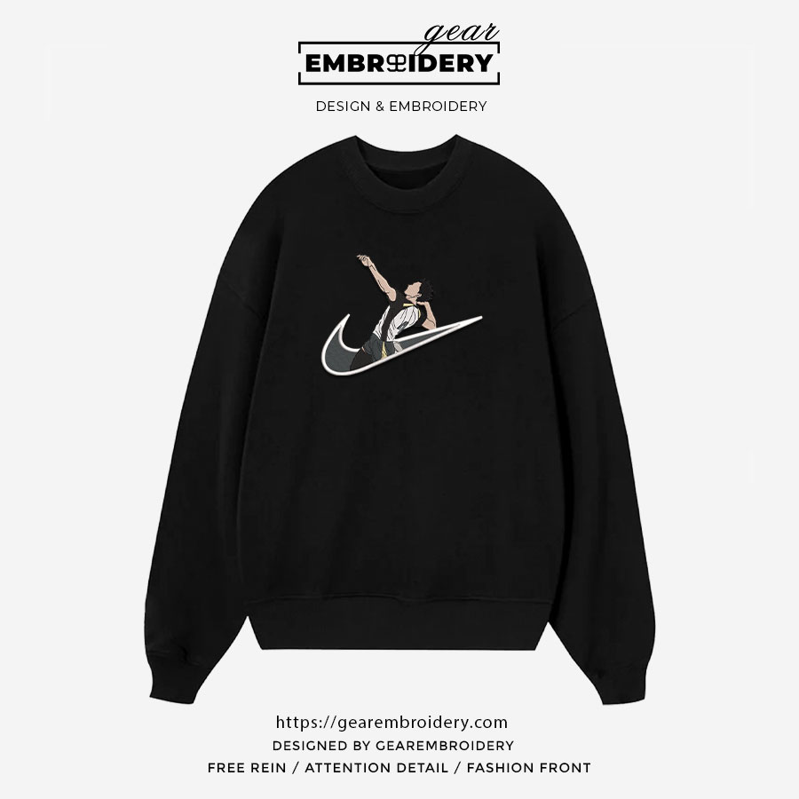 Kotaro Bokuto swoosh nike Haikyuu Anime Embroidered Design Personalized Embroidered T Shirt Sweatshirt Hoodie Clothing HK010