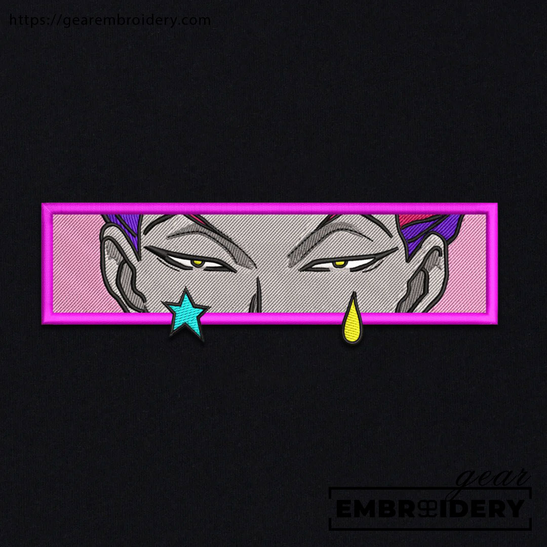 Hisoka eyes Hunter x Hunter Anime Embroidered Design Personalized Embroidered T Shirt Sweatshirt Hoodie Clothing HXH030