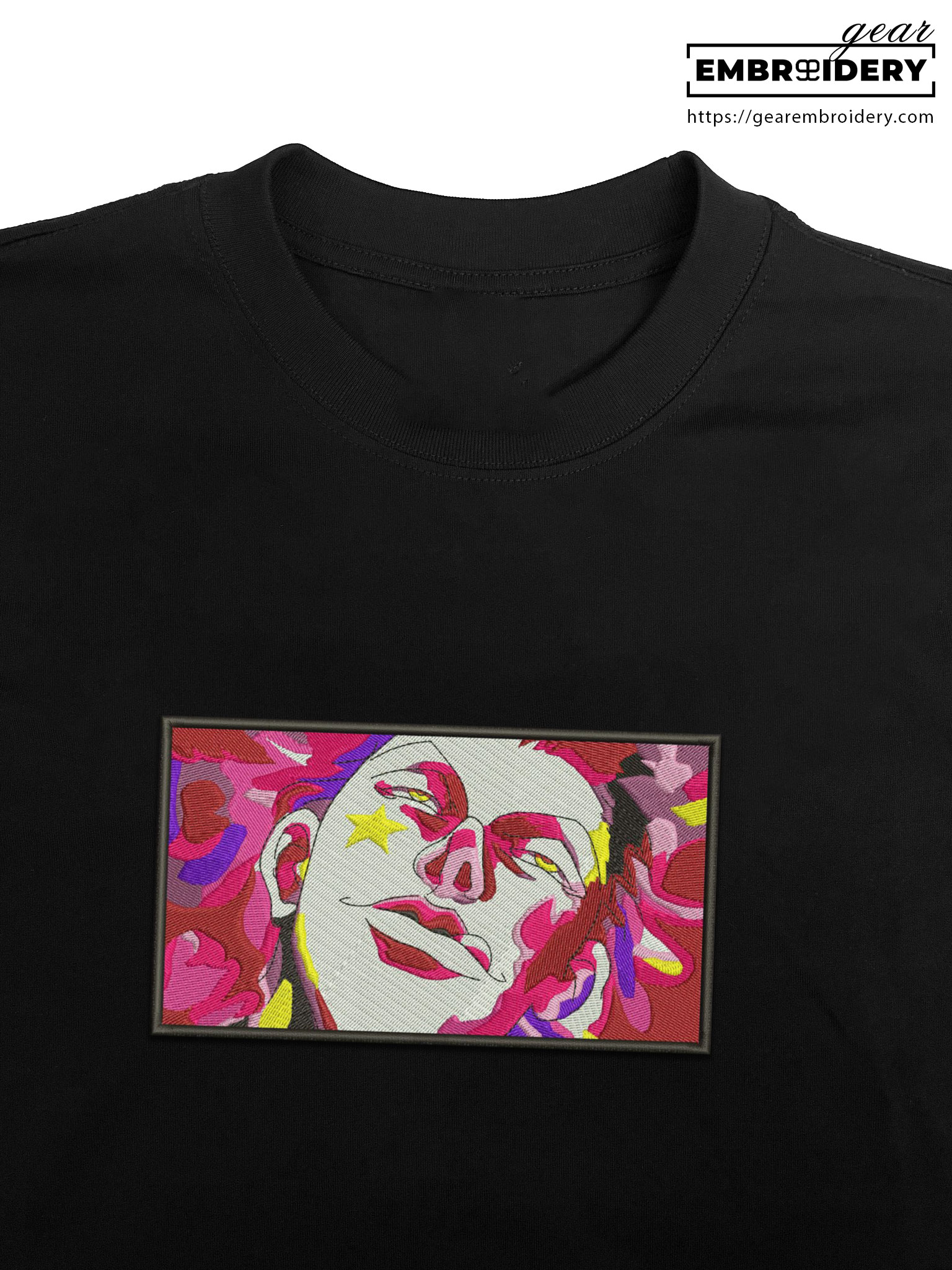 Hisoka Hunter x Hunter Anime Embroidered Design Personalized Embroidered T Shirt Sweatshirt Hoodie Clothing HXH025