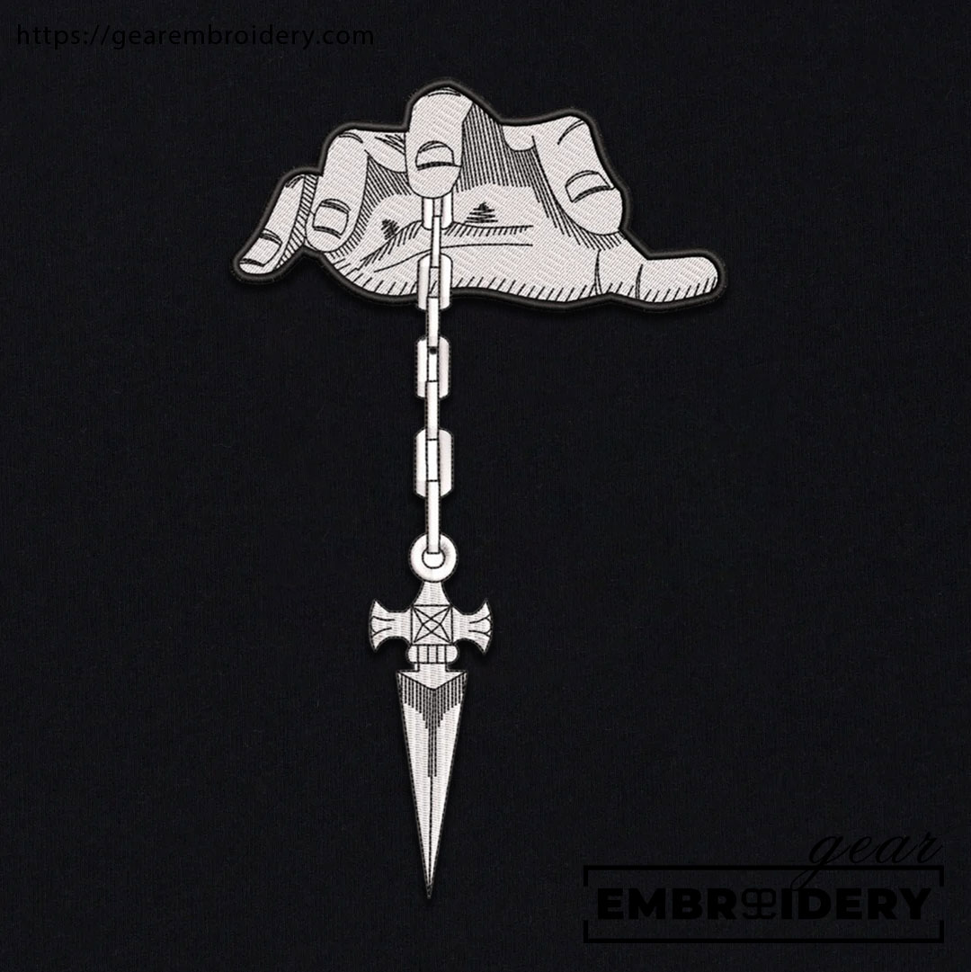 Kurapika judgment chain Hunter x Hunter Anime Embroidered Design Personalized Embroidered T Shirt Sweatshirt Hoodie Clothing HXH061