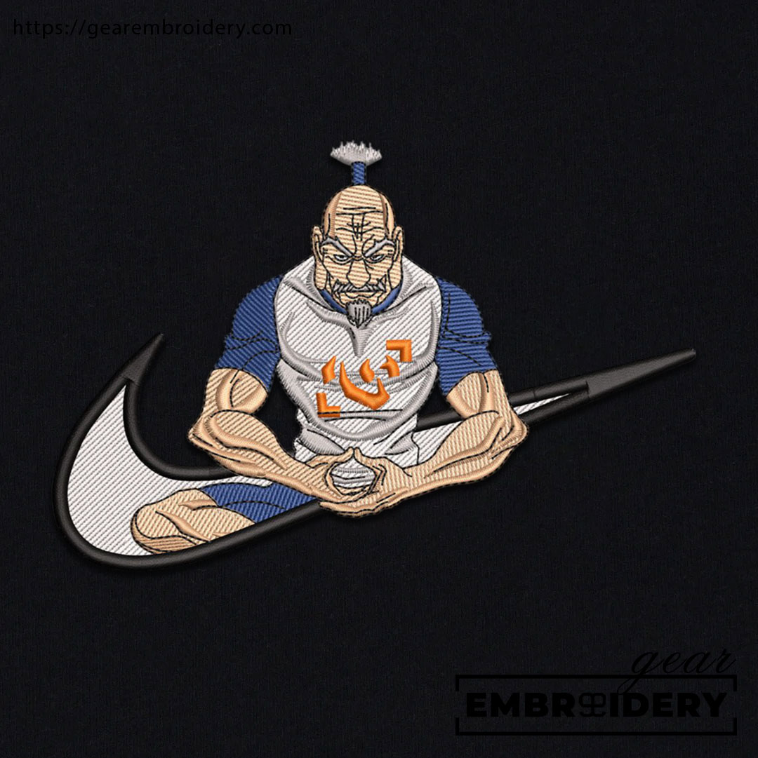 Netero swoosh Hunter x Hunter Nike Anime Embroidered Design Personalized Embroidered T Shirt Sweatshirt Hoodie Clothing HXH066