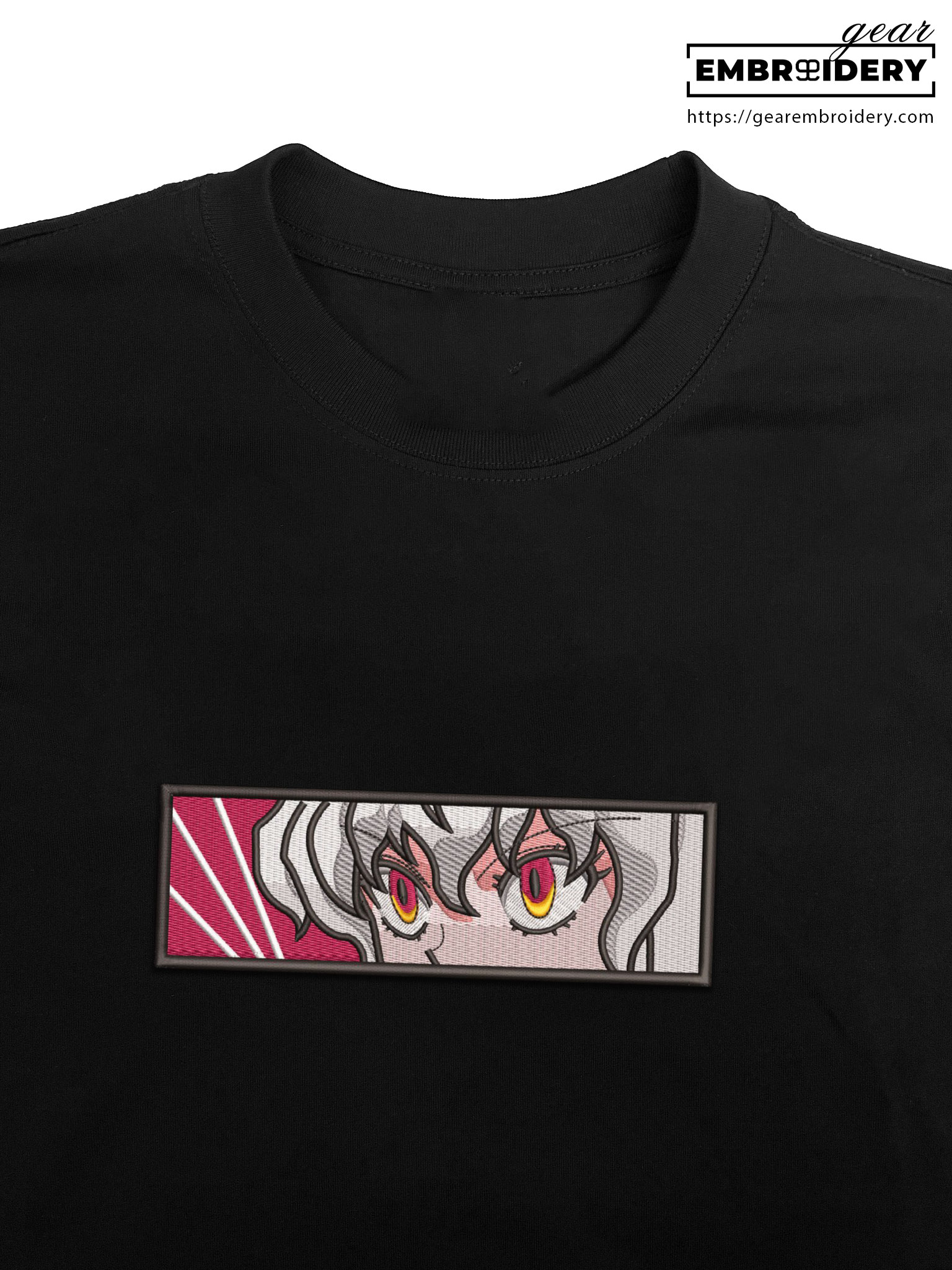 Pitou eyes Hunter x Hunter Anime Embroidered Design Personalized Embroidered T Shirt Sweatshirt Hoodie Clothing HXH068