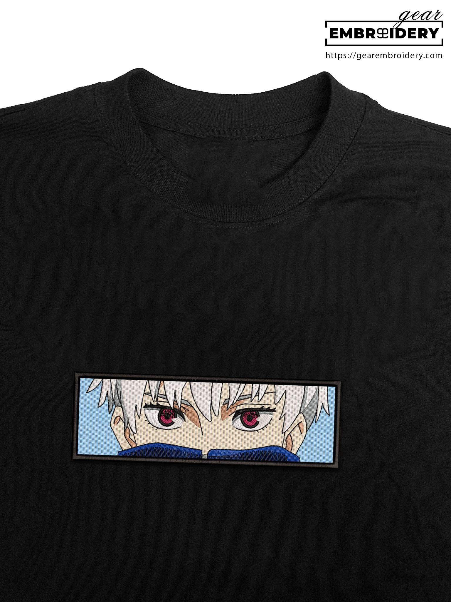 Inumaki eyes Jujutsu Kaisen Anime Embroidered Design Personalized Embroidered T Shirt Sweatshirt Hoodie Clothing JK055