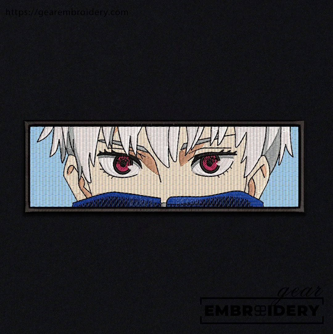 Inumaki eyes Jujutsu Kaisen Anime Embroidered Design Personalized Embroidered T Shirt Sweatshirt Hoodie Clothing JK055