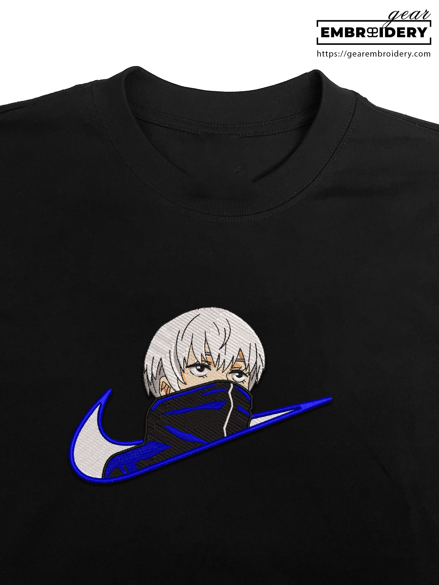 Inumaki swoosh nike Jujutsu Kaisen Anime Embroidered Design Personalized Embroidered T Shirt Sweatshirt Hoodie Clothing  JK056