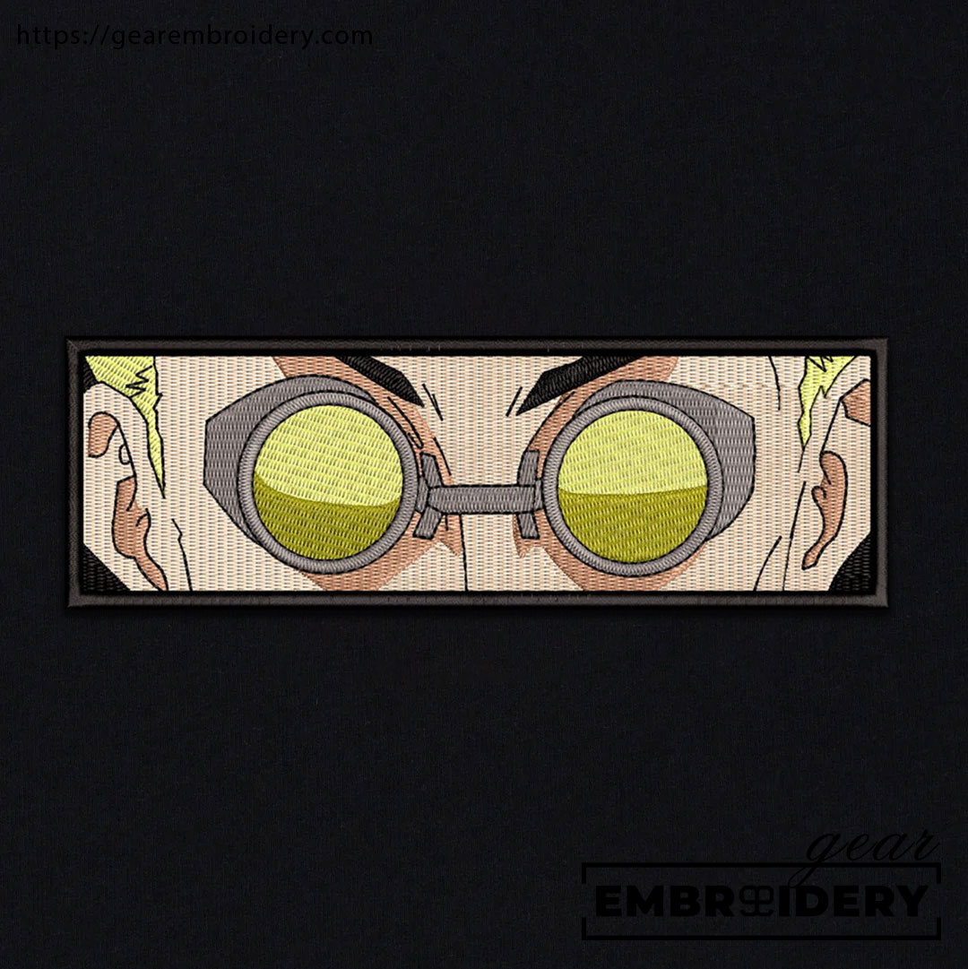 Nanami eyes Jujutsu Kaisen Anime Embroidered Design Personalized Embroidered T Shirt Sweatshirt Hoodie Clothing JK089