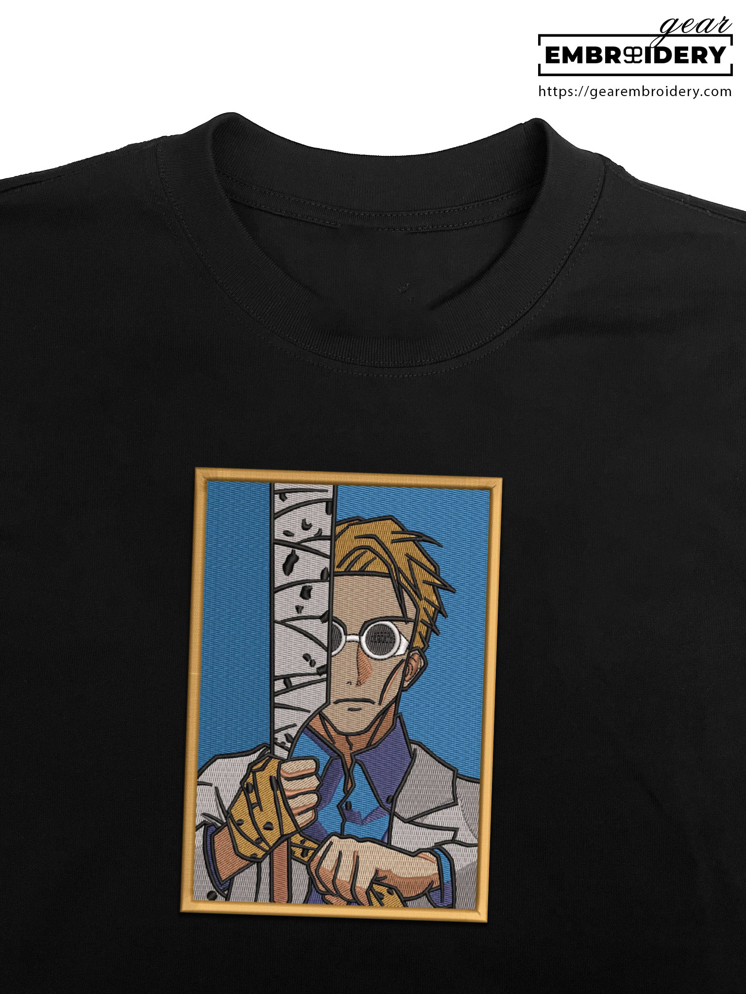 Nanami weapon Jujutsu Kaisen Anime Embroidered Design Personalized Embroidered T Shirt Sweatshirt Hoodie Clothing JK090