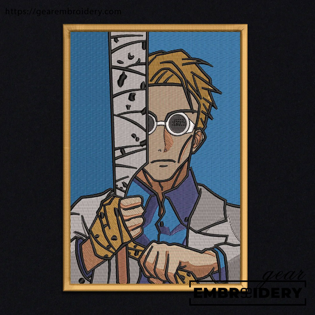 Nanami weapon Jujutsu Kaisen Anime Embroidered Design Personalized Embroidered T Shirt Sweatshirt Hoodie Clothing JK090