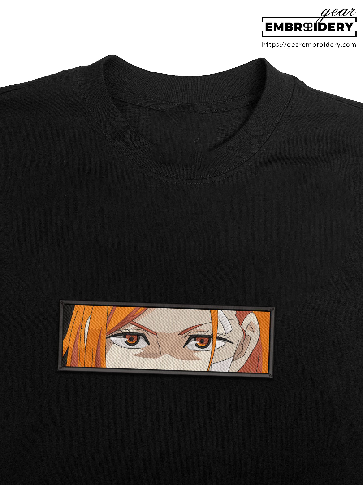 Nobara eyes Jujutsu Kaisen Anime Embroidered Design Personalized Embroidered T Shirt Sweatshirt Hoodie Clothing JK091