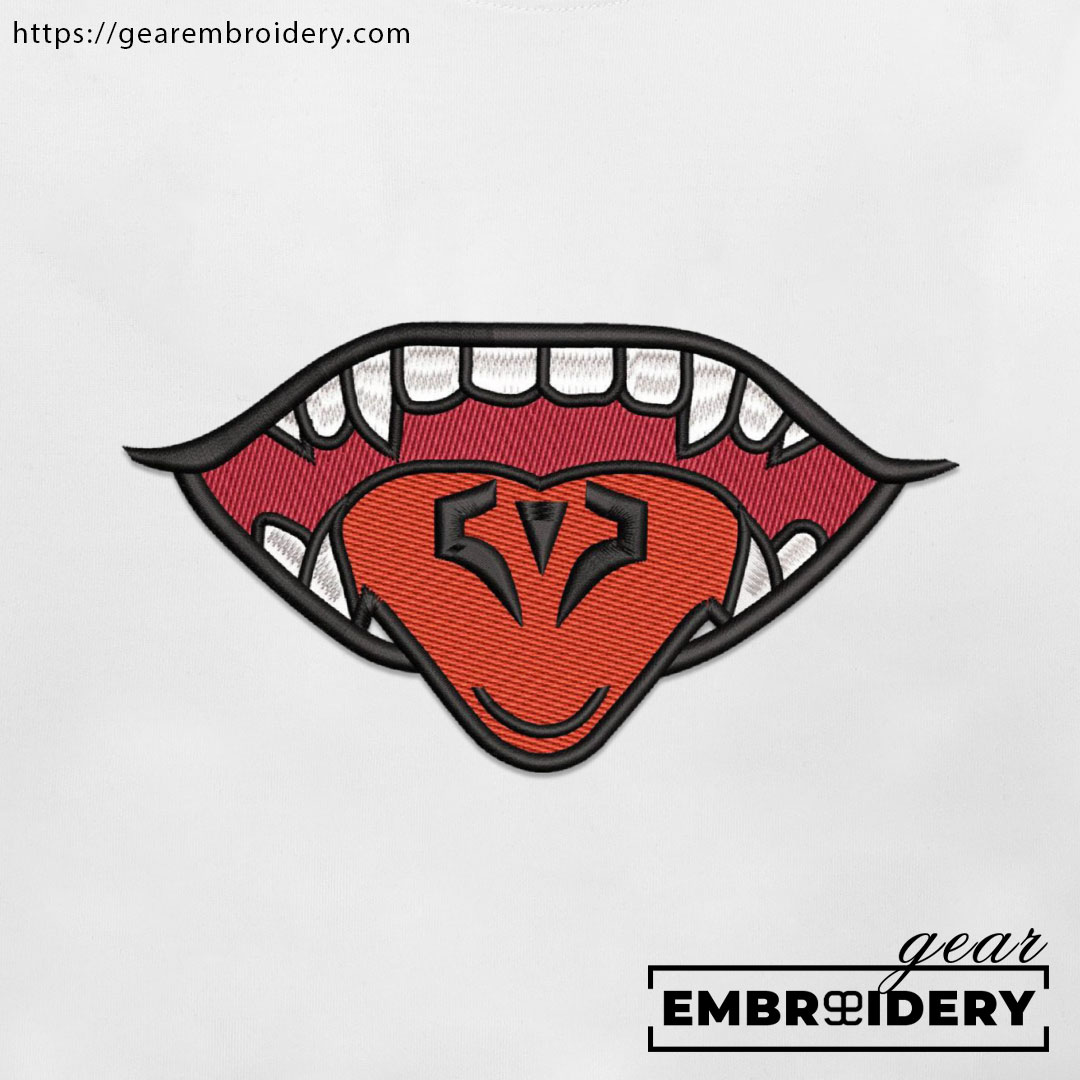 Sukuna mouth Jujutsu Kaisen Anime Embroidered Design Personalized Embroidered T Shirt Sweatshirt Hoodie Clothing JK113