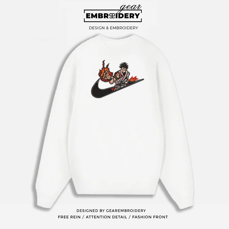 Sukuna swoosh nike Jujutsu Kaisen Anime Embroidered Design Personalized Embroidered T Shirt Sweatshirt Hoodie Clothing  JK119