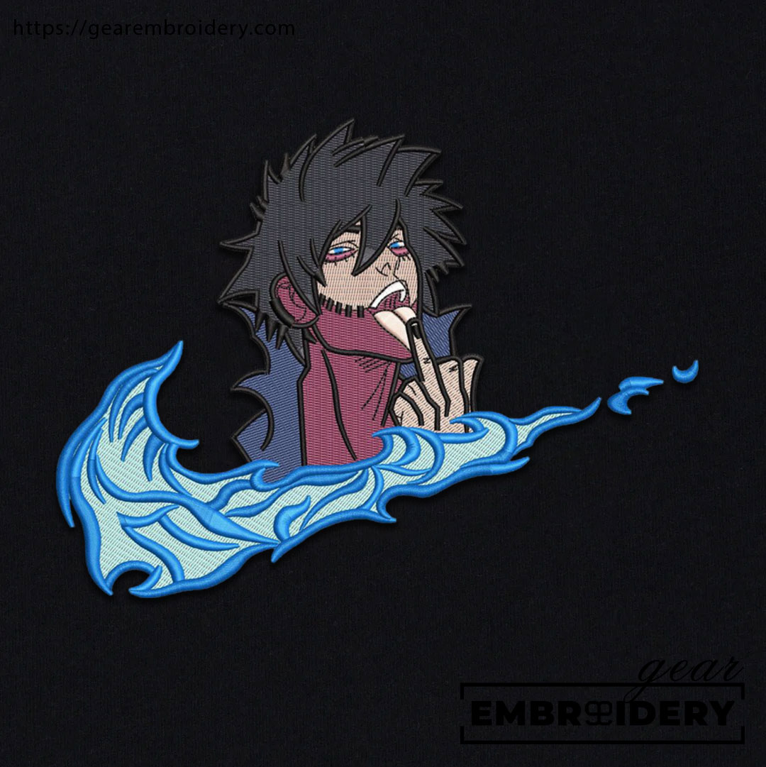 Dabi swoosh nike My Hero Academia Anime Embroidered Design Personalized Embroidered T Shirt Sweatshirt Hoodie Clothing MHA013