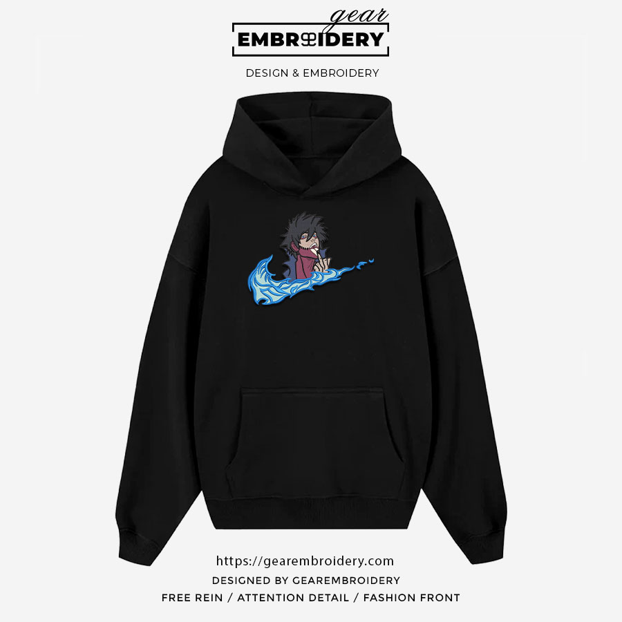 Dabi swoosh nike My Hero Academia Anime Embroidered Design Personalized Embroidered T Shirt Sweatshirt Hoodie Clothing MHA013