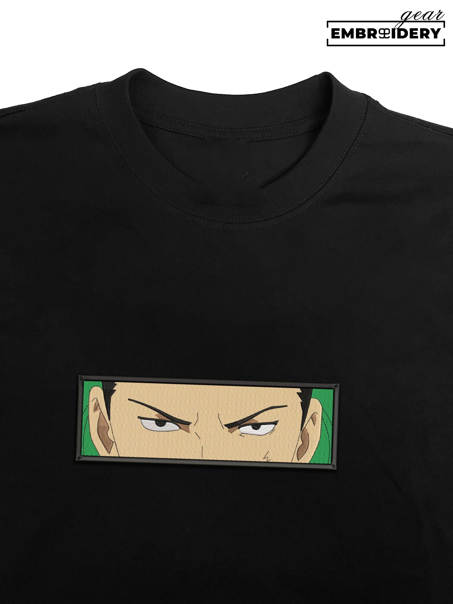 Shikamaru eyes Naruto Anime Embroidered Design Personalized Embroidered T Shirt Sweatshirt Hoodie Clothing NRT258