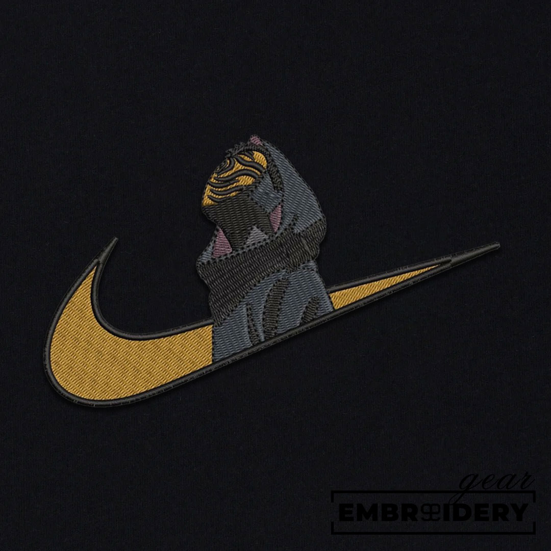 Obito swoosh nike Naruto Anime Embroidered Design Personalized Embroidered T Shirt Sweatshirt Hoodie Clothing NRT195