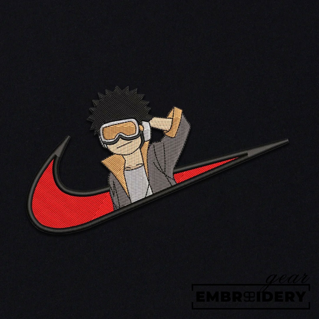 Obito swoosh nike Naruto Anime Embroidered Design Personalized Embroidered T Shirt Sweatshirt Hoodie Clothing NRT192