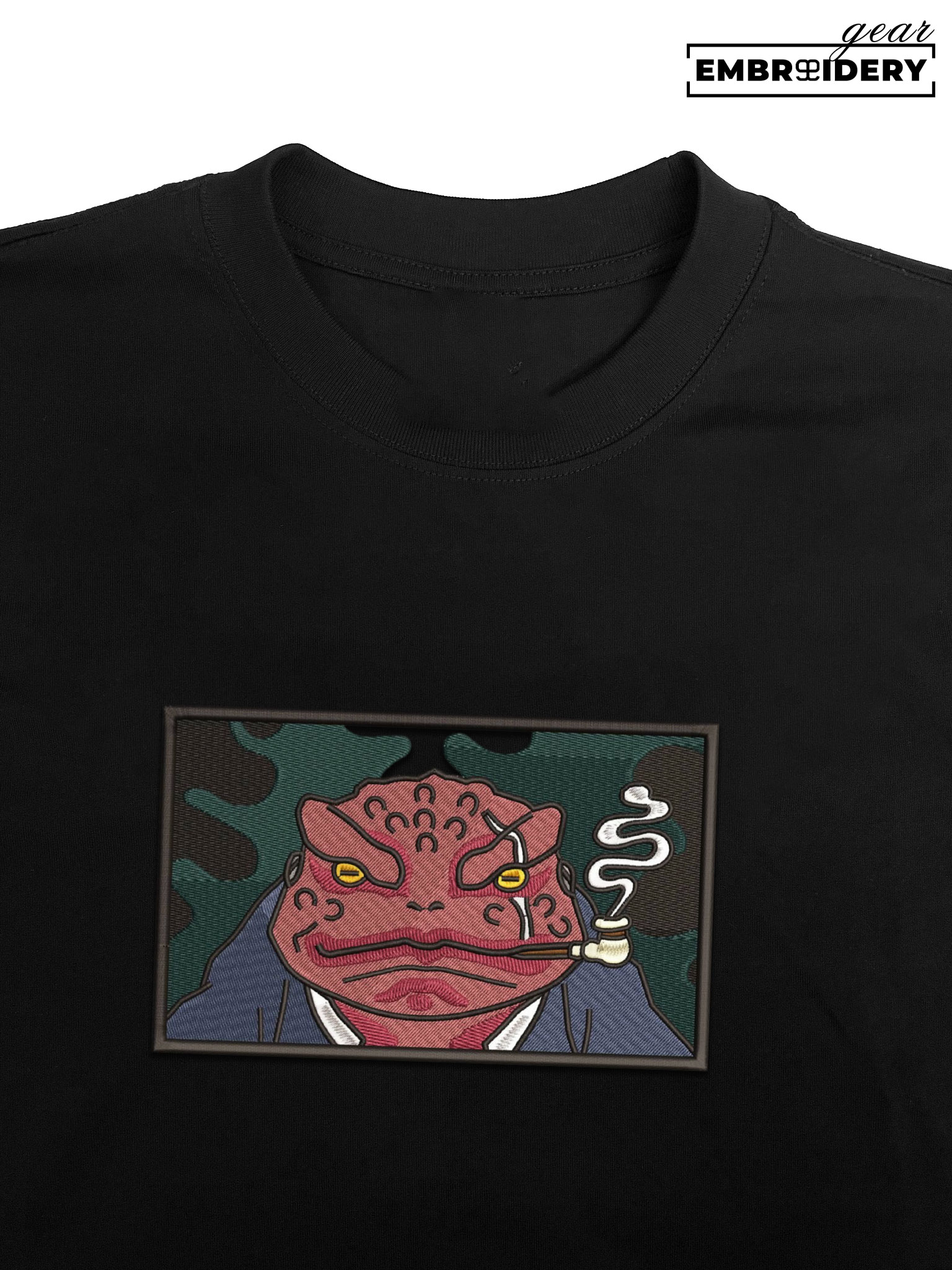 Naruto toad Naruto Anime Embroidered Design Personalized Embroidered T Shirt Sweatshirt Hoodie Clothing NRT176