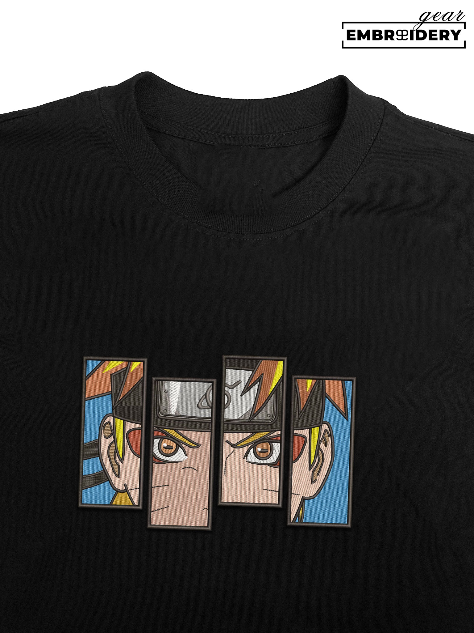 Naruto sage Naruto Anime Embroidered Design Personalized Embroidered T Shirt Sweatshirt Hoodie Clothing NRT165