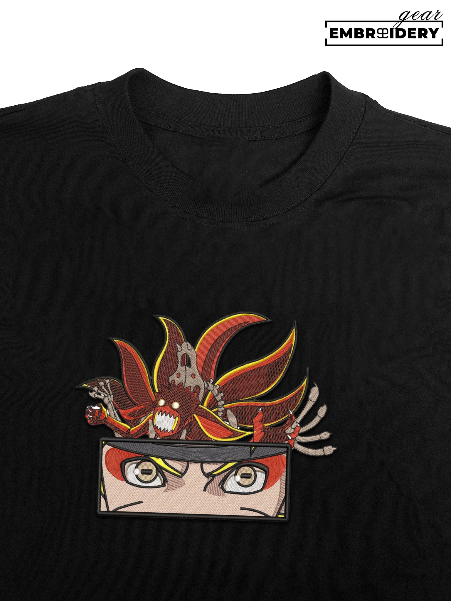 Naruto sage eyes Naruto Anime Embroidered Design Personalized Embroidered T Shirt Sweatshirt Hoodie Clothing NRT166