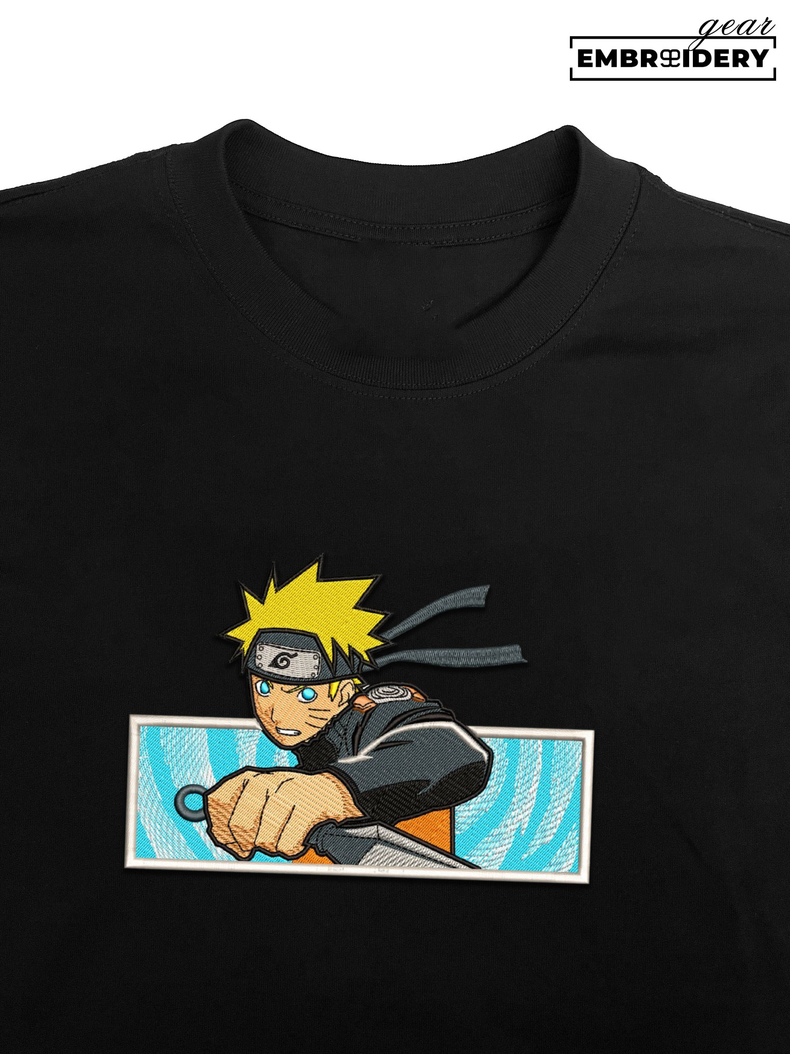 Naruto Naruto Anime Embroidered Design Personalized Embroidered T Shirt Sweatshirt Hoodie Clothing NRT152