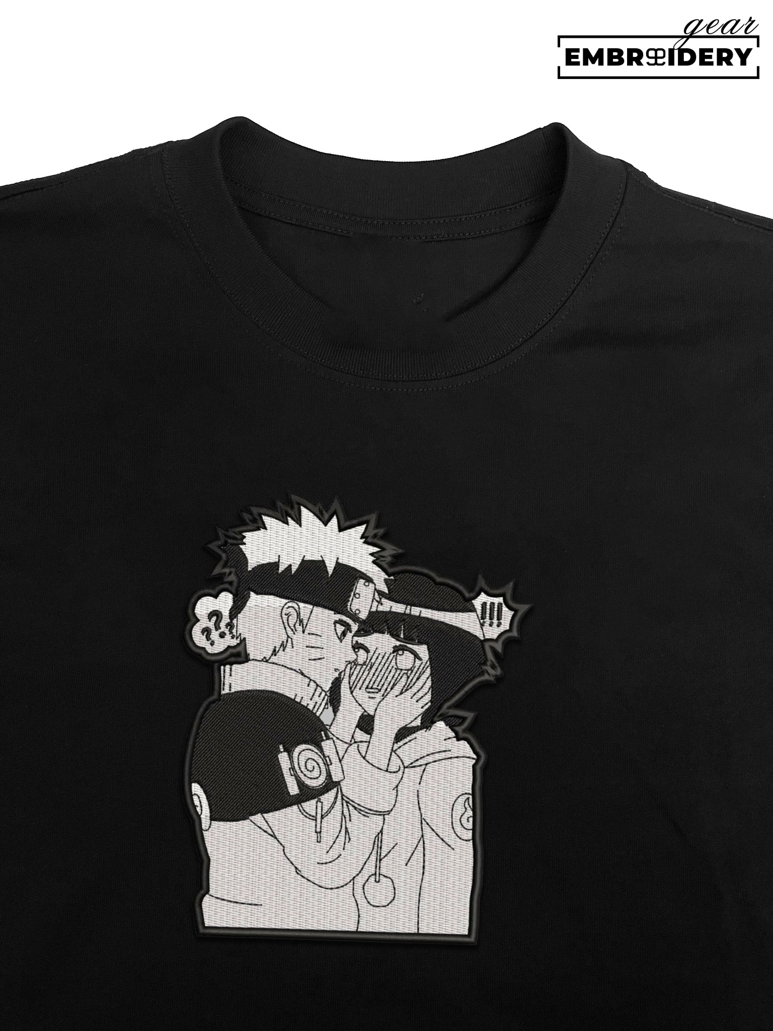 Naruto hinata Naruto Anime Embroidered Design Personalized Embroidered T Shirt Sweatshirt Hoodie Clothing NRT159