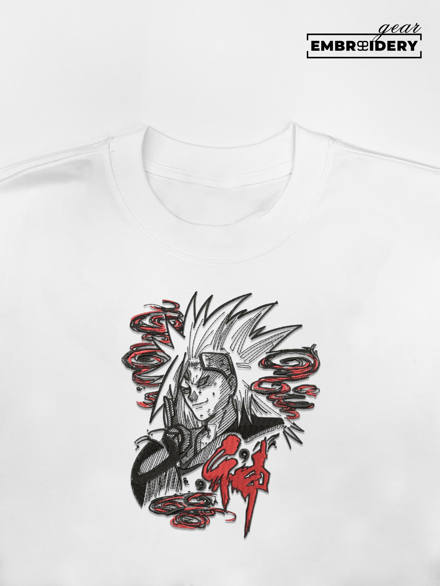 Madara uchiha Naruto Anime Embroidered Design Personalized Embroidered T Shirt Sweatshirt Hoodie Clothing NRT132