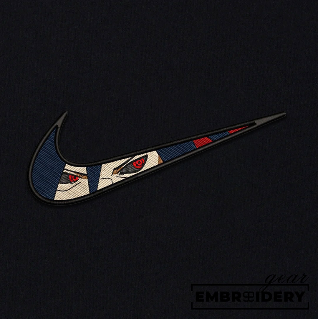 Madara swoosh nike Naruto Anime Embroidered Design Personalized Embroidered T Shirt Sweatshirt Hoodie Clothing NRT130