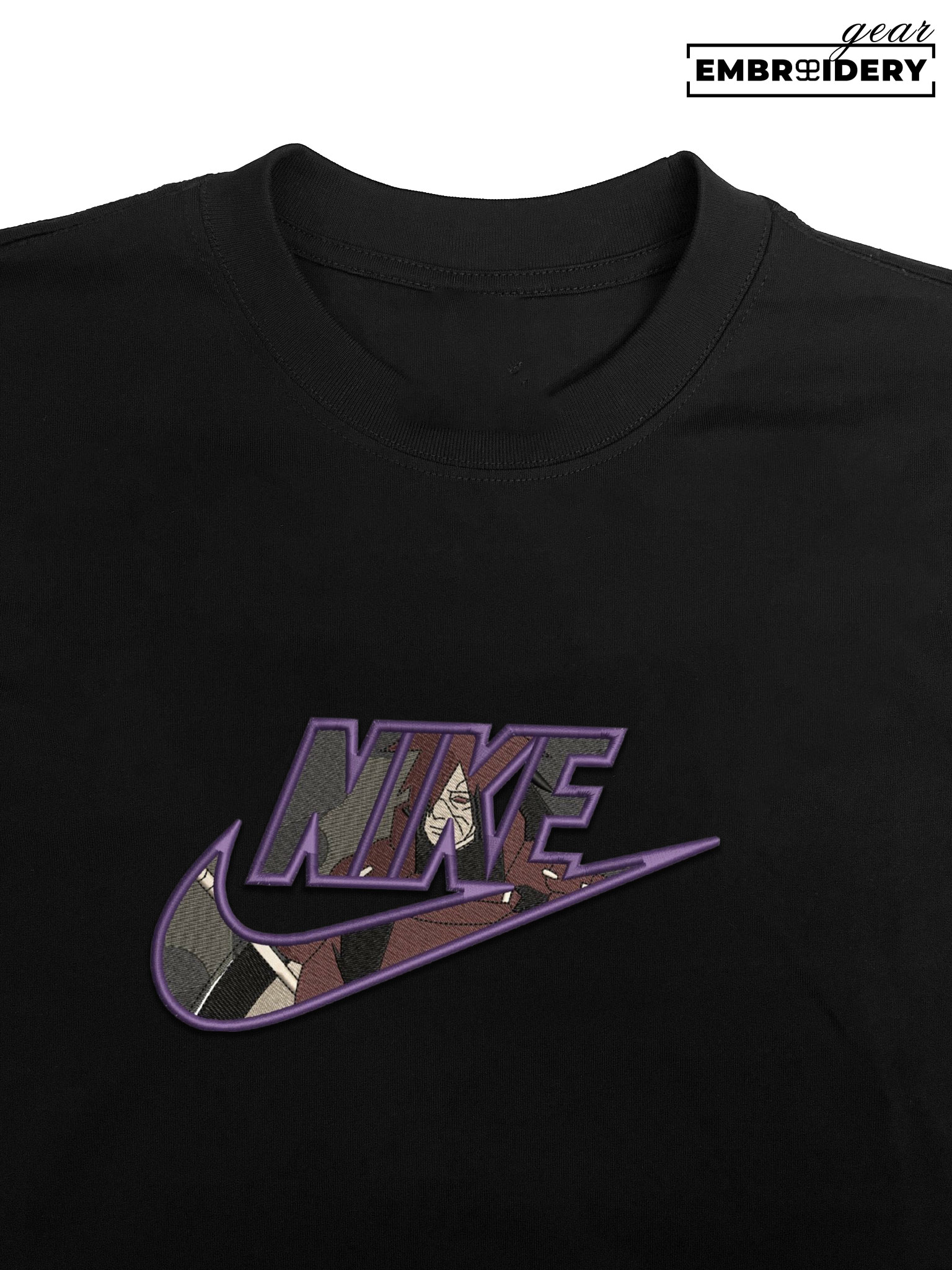 Madara nike nike Naruto Anime Embroidered Design Personalized Embroidered T Shirt Sweatshirt Hoodie Clothing NRT124