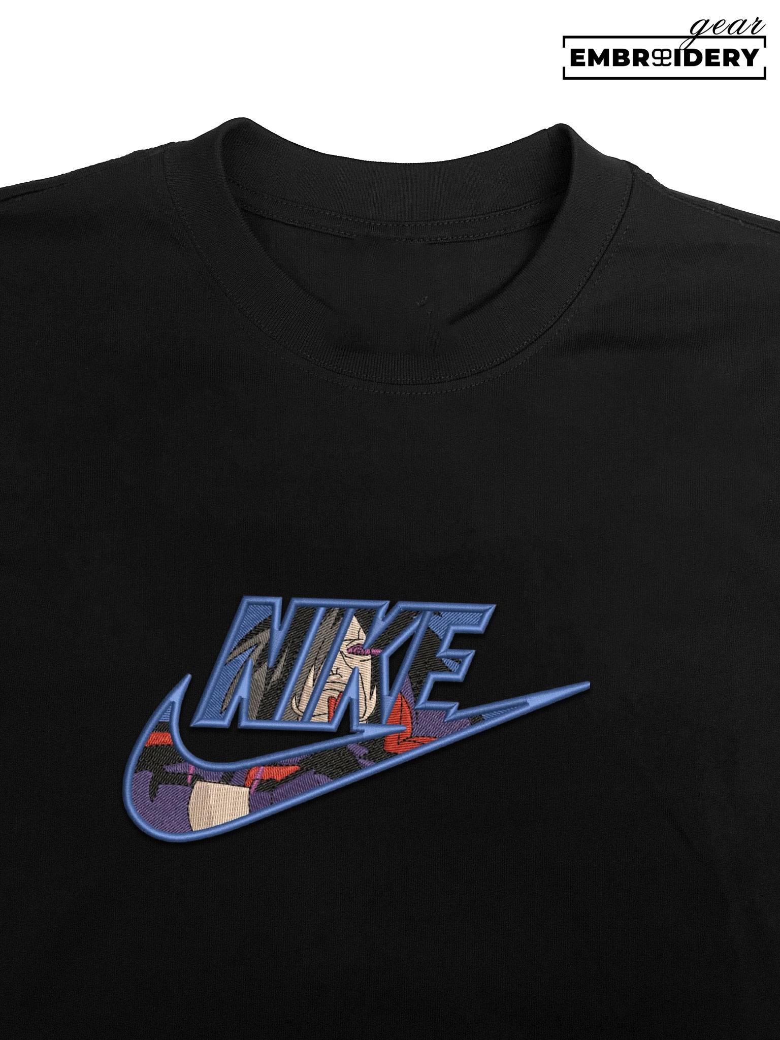 Madara nike nike Naruto Anime Embroidered Design Personalized Embroidered T Shirt Sweatshirt Hoodie Clothing NRT123