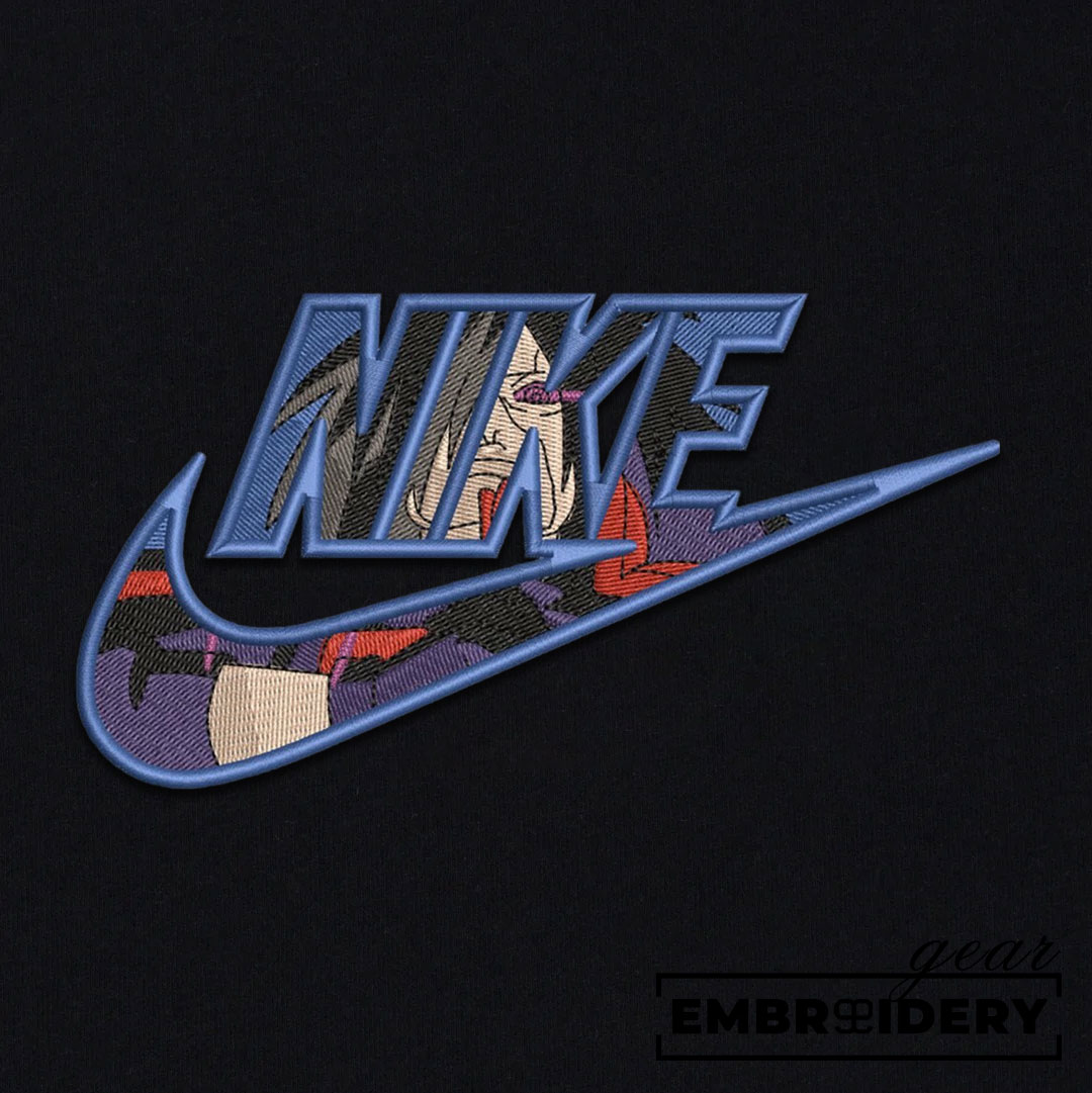 Madara nike nike Naruto Anime Embroidered Design Personalized Embroidered T Shirt Sweatshirt Hoodie Clothing NRT123