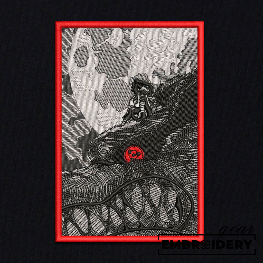 Madara kurama Naruto Anime Embroidered Design Personalized Embroidered T Shirt Sweatshirt Hoodie Clothing NRT122